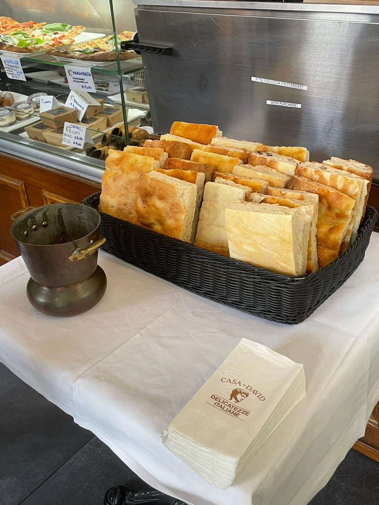 foccacia casa di david